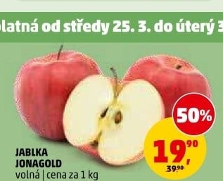 Jablka Jonagold