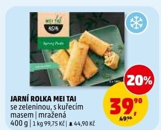 Jarní rolky mražené Mei Tai Asia