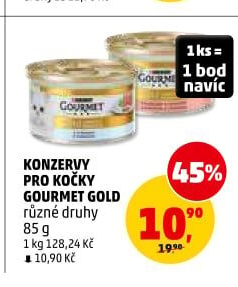 Konzerva pro kočky Gold Gourmet Purina