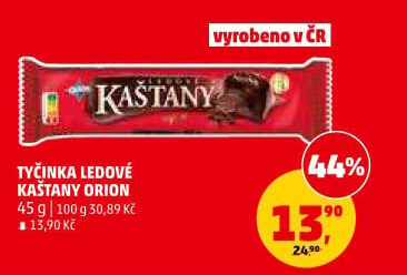 Ledové kaštany Orion