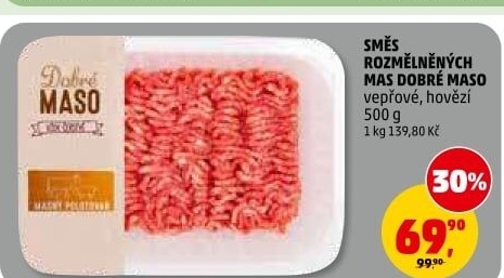 Mělněné masa mix Dobré maso