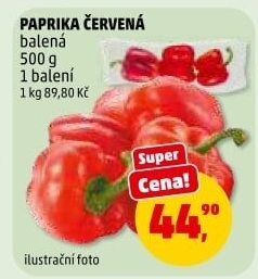 Paprika červená