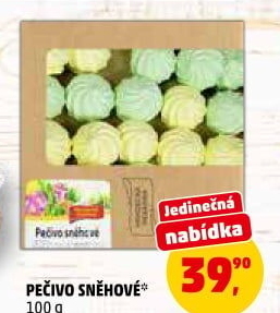Pečivo sněhové Hradecká Pekárna