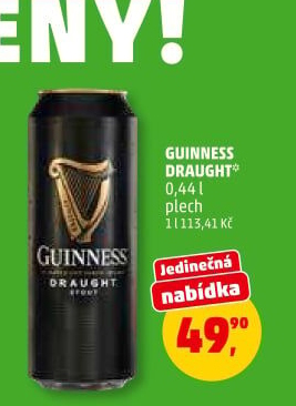 Pivo Guinness Draught