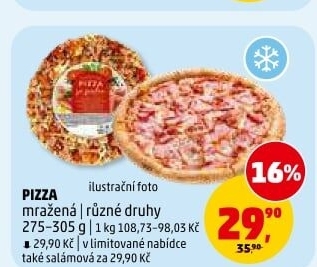 Pizza mražená
