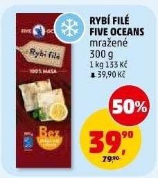 Rybí filé mražené Five Oceans