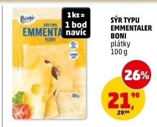 Sýr Emmentaler Boni