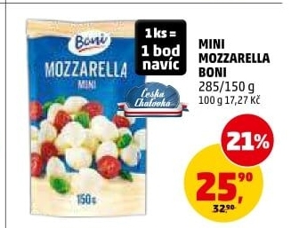 Sýr Mozzarella třešinky Boni