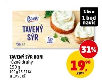 Sýr tavený Boni