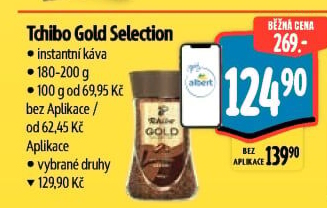 Instantní káva Tchibo Gold Selection