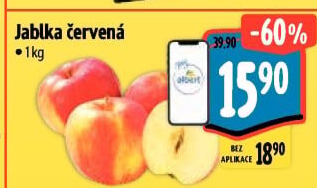 Jablka červená