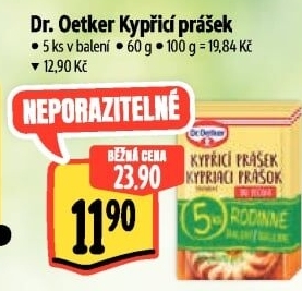 Kypřicí prášek Dr. Oetker