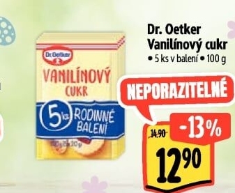 Vanilínový cukr Dr. Oetker