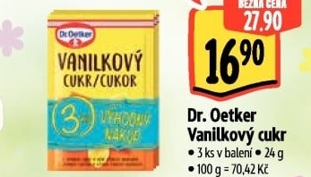 Vanilkový cukr Dr. Oetker