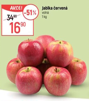 Jablka červená