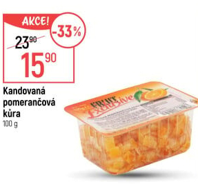 Pomerančová kůra kandovaná Fruit Exclusive Poex