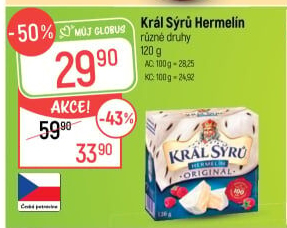 Sýr Hermelín Král sýrů