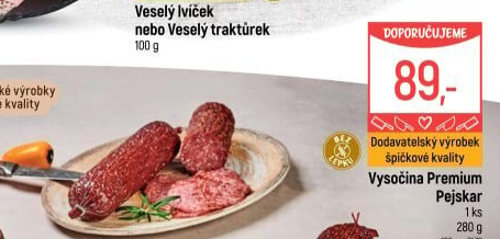 Vysočina premium Pejskar