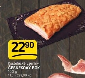 Česnekový bok Kostelecké uzeniny