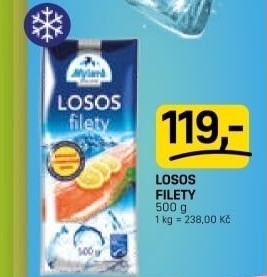 Losos filety mražený Mylord