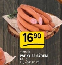 Párky se sýrem Krahulík