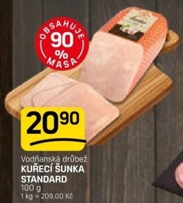 Šunka kuřecí standard Vodňanské kuře