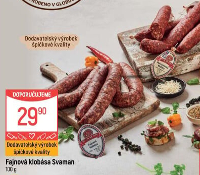 Fajnová klobása Svaman