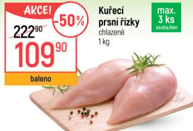 Kuřecí prsní řízky