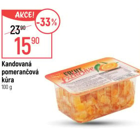 Pomerančová kůra kandovaná Fruit Exclusive Poex