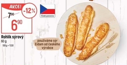 Rohlík se sýrem