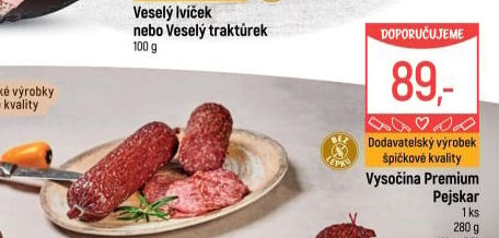 Vysočina premium Pejskar