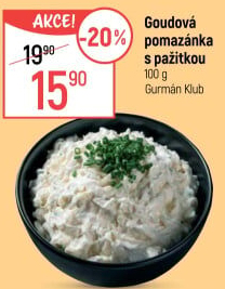 Goudová pomazánka s pažitkou