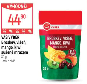Mrazem sušené ovoce Váš Výběr