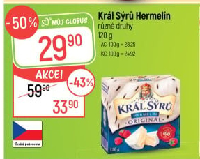 Sýr Hermelín Král sýrů