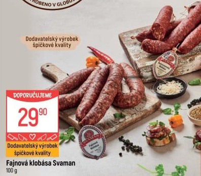 Fajnová klobása Svaman