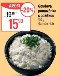 Goudová pomazánka s pažitkou