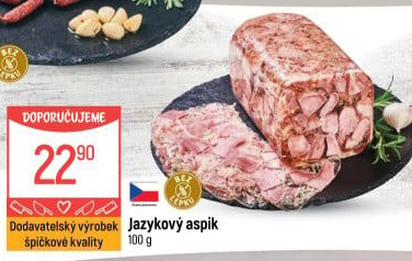 Jazyk v aspiku Globus