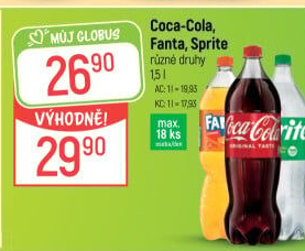 Limonáda Coca Cola