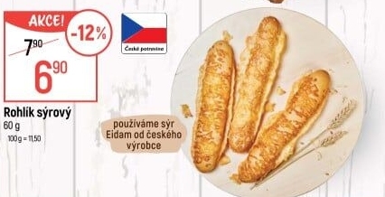 Rohlík se sýrem