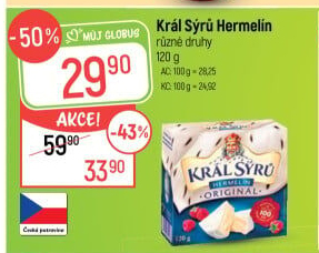 Sýr Hermelín Král sýrů