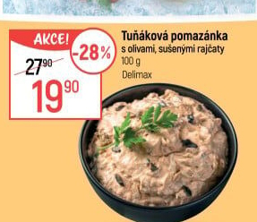 Tuňáková pomazánka s olivami