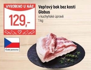 Vepřový bok bez kosti Globus