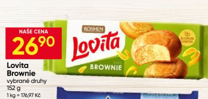 Brownie Lovita Roshen