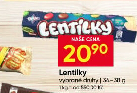 Lentilky Orion