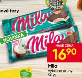 Oplatky Mila Sedita