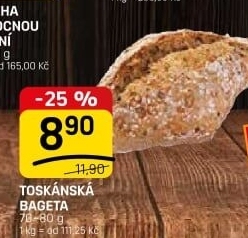 Bageta toskánská