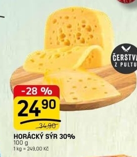 Horácký sýr 30%