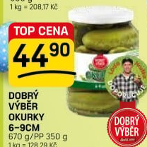 Okurky Dobrý Výběr