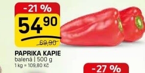 Paprika červená kapie