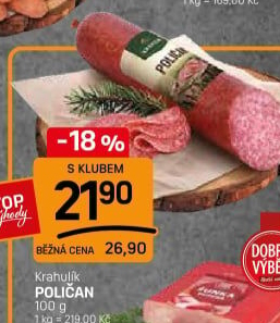 Salám Poličan Krahulík